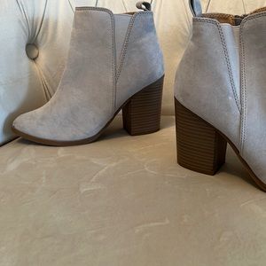 Grey booties